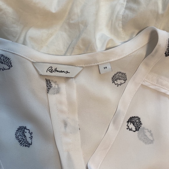 Reitmans Tunic | Hedgehog Pattern | 2x - Picture 3 of 3